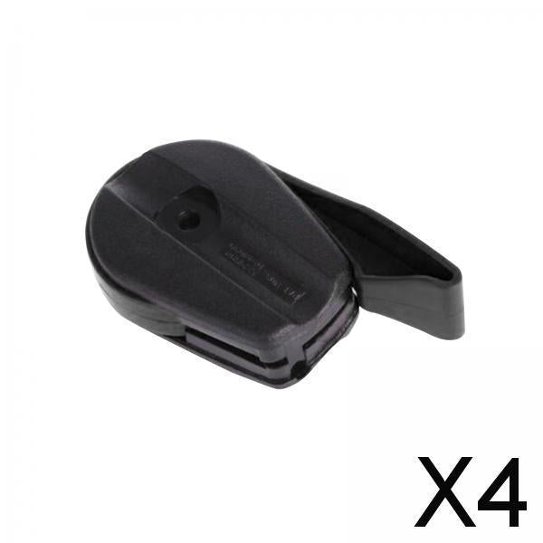 4xLawn Mower Throttle Lever for Lawnmowers Repair Throttle Control Heads black