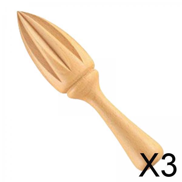 3xUnique Lemon Juicer Hardwood Handheld Citrus Juicer for Bar Juice Shop Home