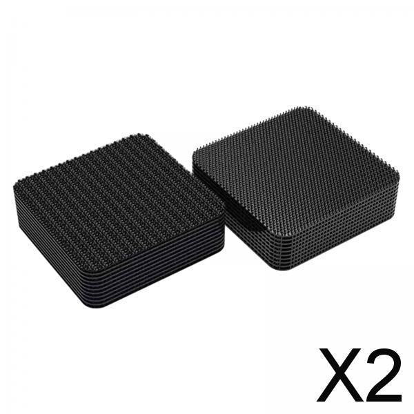 2xCarpet Tape Reusable Car Carpet Sticker for Table Mats Floor Mats Bed Sheets 20 Square