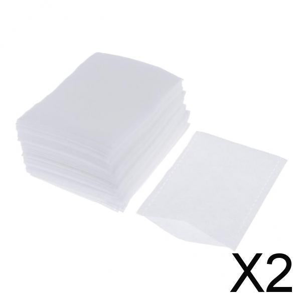 2x100x Empty Tea Filter Bags Loose Herbs Teabag Disposable Tea Infuser 9x10cm
