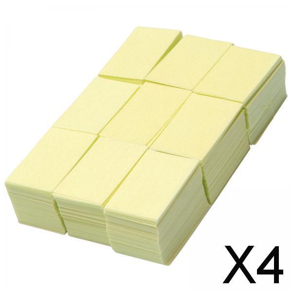 4x1000x Gel Nail Polish Remover Wipes Cleaner Nail Remover Towel Cleaner Tools