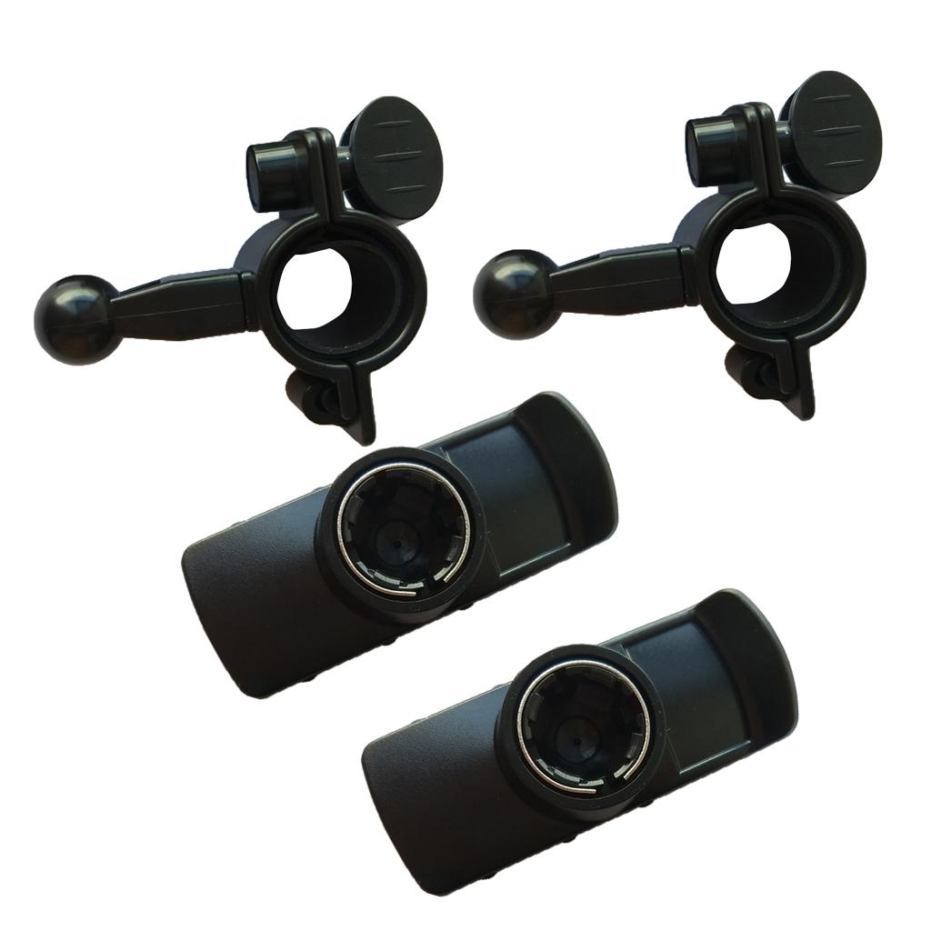 2Pieces Motorcycle Bike Handlebar Mount for Garmin GPSMAP 62/62s/62st/62sc