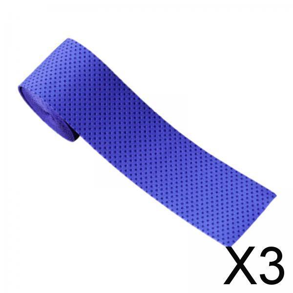 3xTennis Badminton Racket Grip Tape Table Tennis AntiSlip Grip Handle Tape Violet