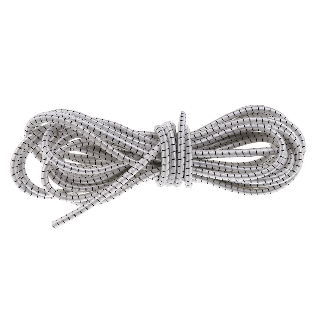 Flexible Shock Cord Elastic Bungee Rope Tie Down Stretch Rope 8mm 20m