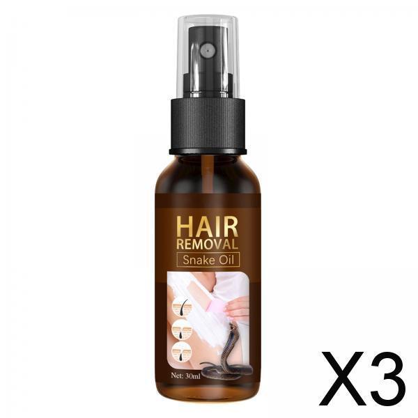 3xPainless Hair Removal Cream Spray Hair Removal Spray Foam for Back Body Arms