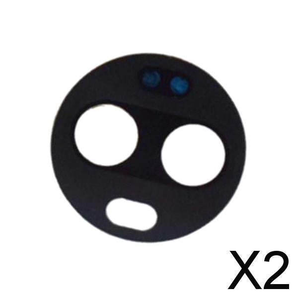 2xRear Camera Glass Lens Cover Assembly For Motorola Moto Z3 XT1929-17 Black