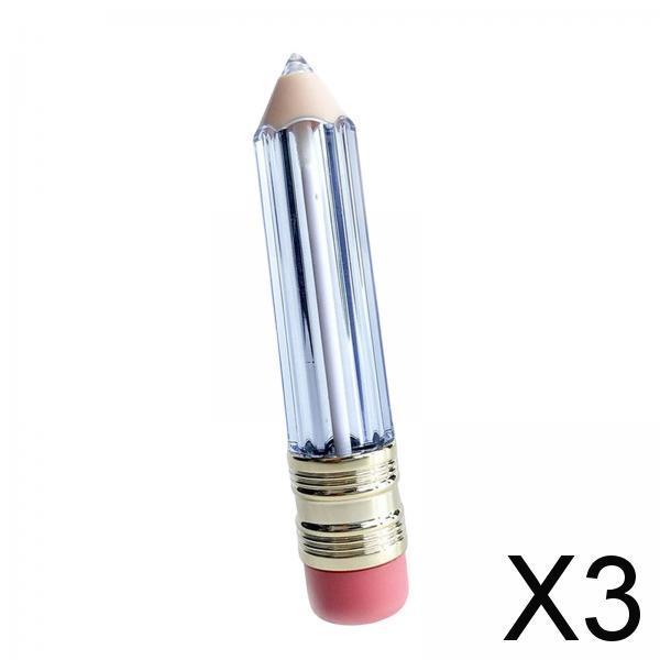 3xLip Gloss Tubes DIY Cosmetics Containers Transparent for Women Girls DIY  Style B