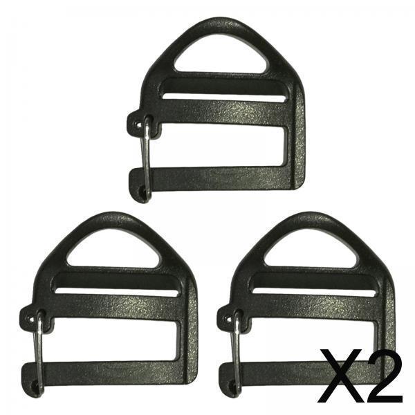 2xWebbing Buckle Release Buckles for Webbing Luggage Straps Backpack Repairing 3pcs