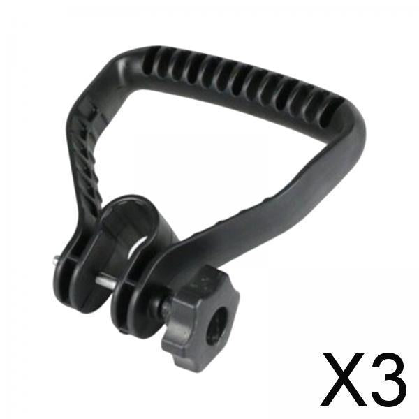 3xTrimmer Handle Bar Replacments Cutter Handle for Trimmer Lawn Accessory Black