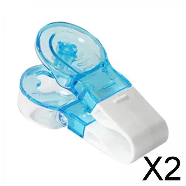 2xPortable Capsule Taker Convenient Organizer Container Case Capsule Dispenser