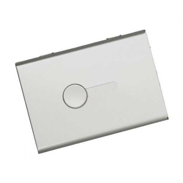 Business Card Holder Case Metal Pocket Card Holder Name Card  Silver