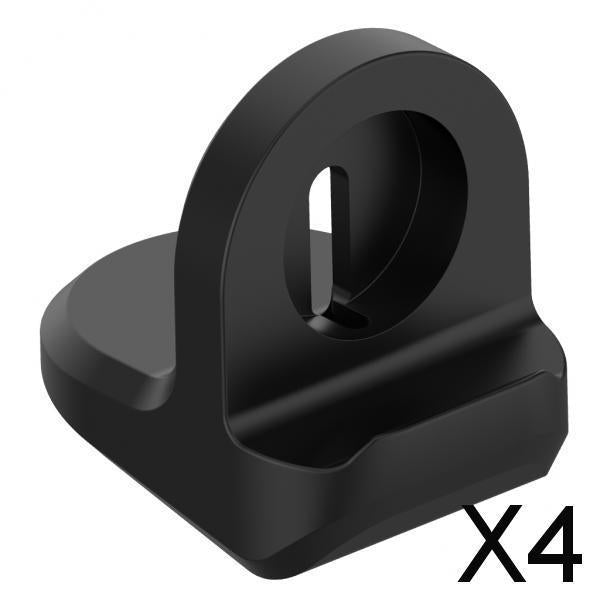 4xWireless Charging Dock Charger Cable for Samsung Galaxy 3 41mm/45mm Black