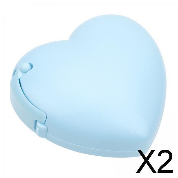 2xEyelash Tape Cutter Adhesive Tape Holder for Gift Wrapping Grafting Eyelash Blue