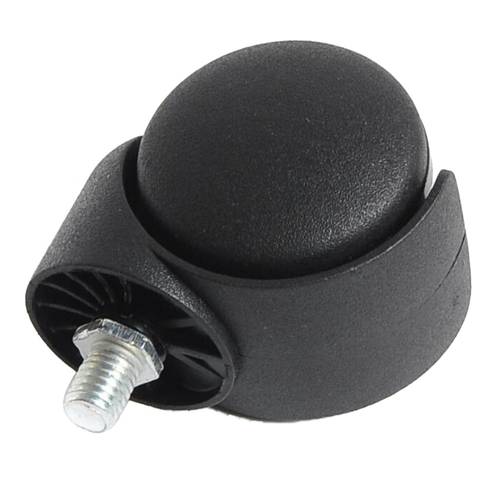 2'' Swivel Caster Nylon Wheels For Hardwood Floor Universal Replacement