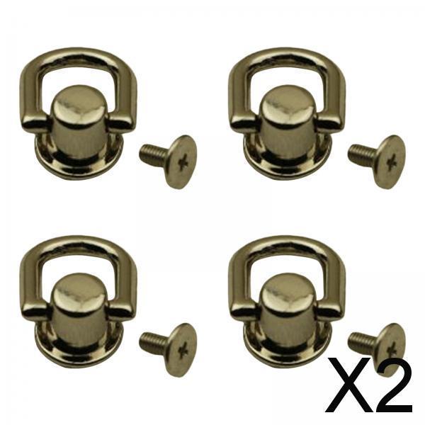 2x4x Metal Bag Side Anchors Purse Making Buckles Hooks Clasps Copper