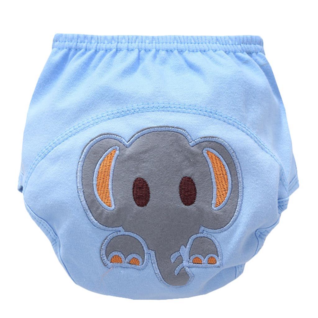 Baby Kids Toilet Potty Training Pants Cloth Nappy 80(11KG) Elephant