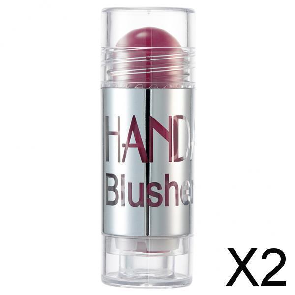 2xBlush Sticks Versatile Cheek Tint Makeup Shimmer for Cheeks Lips 05