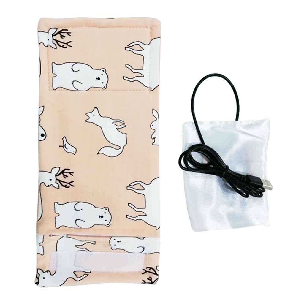 Babys Feeding Bottle Warmer Infant Milk Bag Pouch Polar Bear