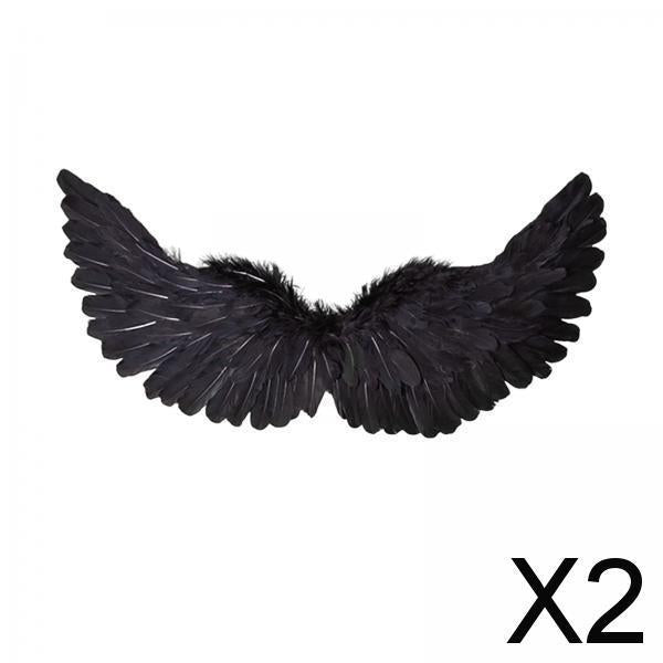 2xWing Costume Accessory Props Halloween Festival Performance Black