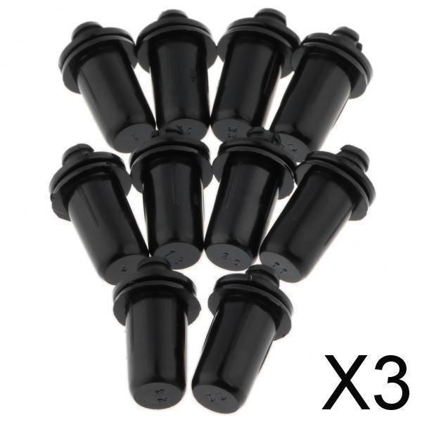 3x10 Pieces Snap Rivet Fasteners Kits for Speaker Net Grill 046 Model