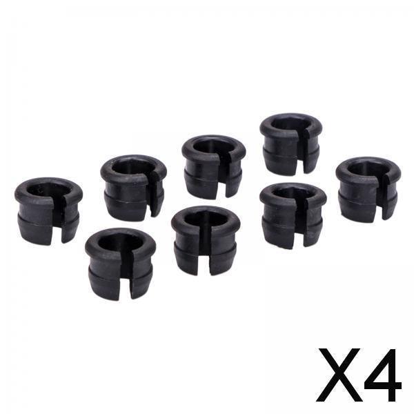 4x8Pcs Bike Vacuum Tire Valve Nut Φ 6mm for Motorcycle Road Bike Mountain Bike