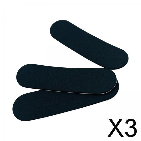 3x3Pcs Professional Fingerboard Deck Tape Non Slip 10x3cm for Fingerboard Toys 34mm
