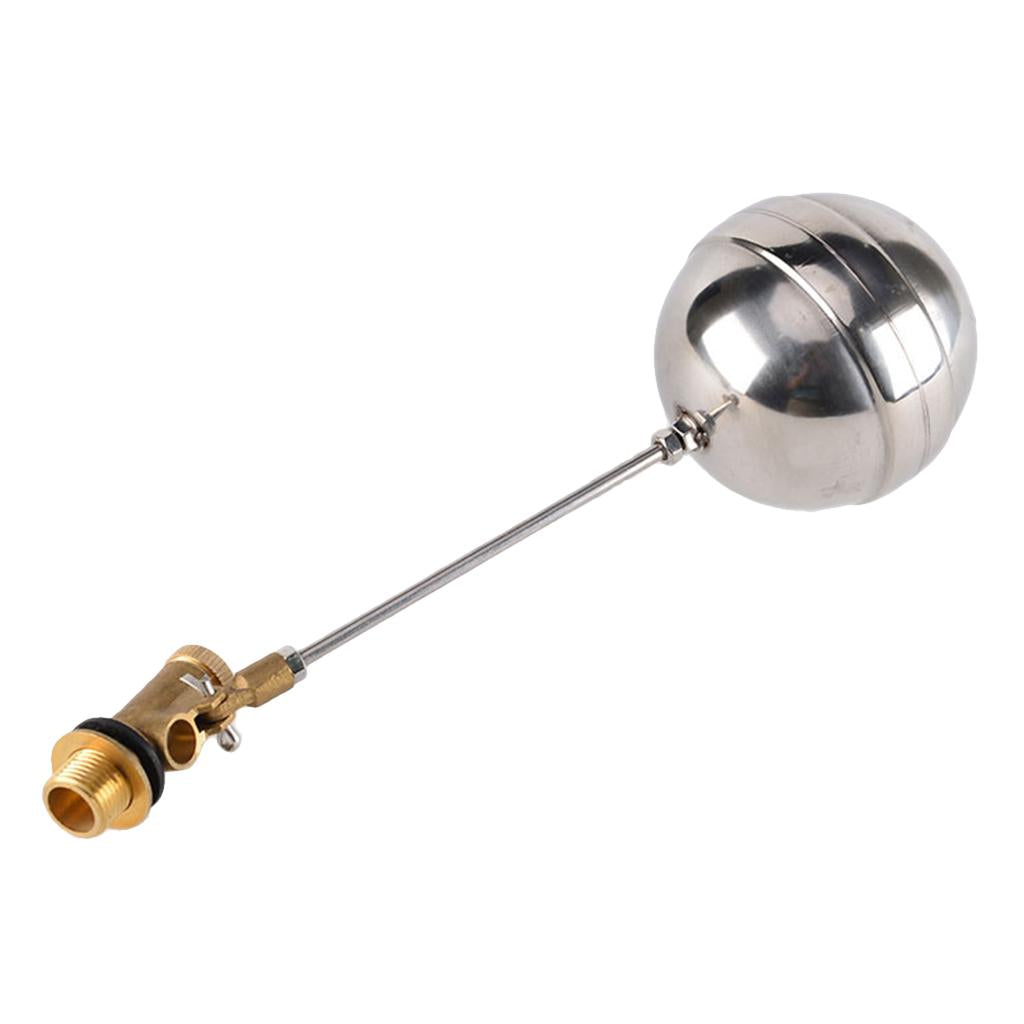 1pc 1/2'' PT Thread Float Ball Valve High Pressure DN15 Copper Thickening 12.6×0.39inch