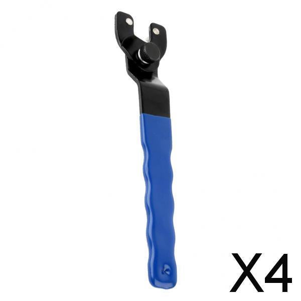 4xAdjustable Pin Spanner Lock-Nut Wrench For Angle Grinder Hubs Arbors