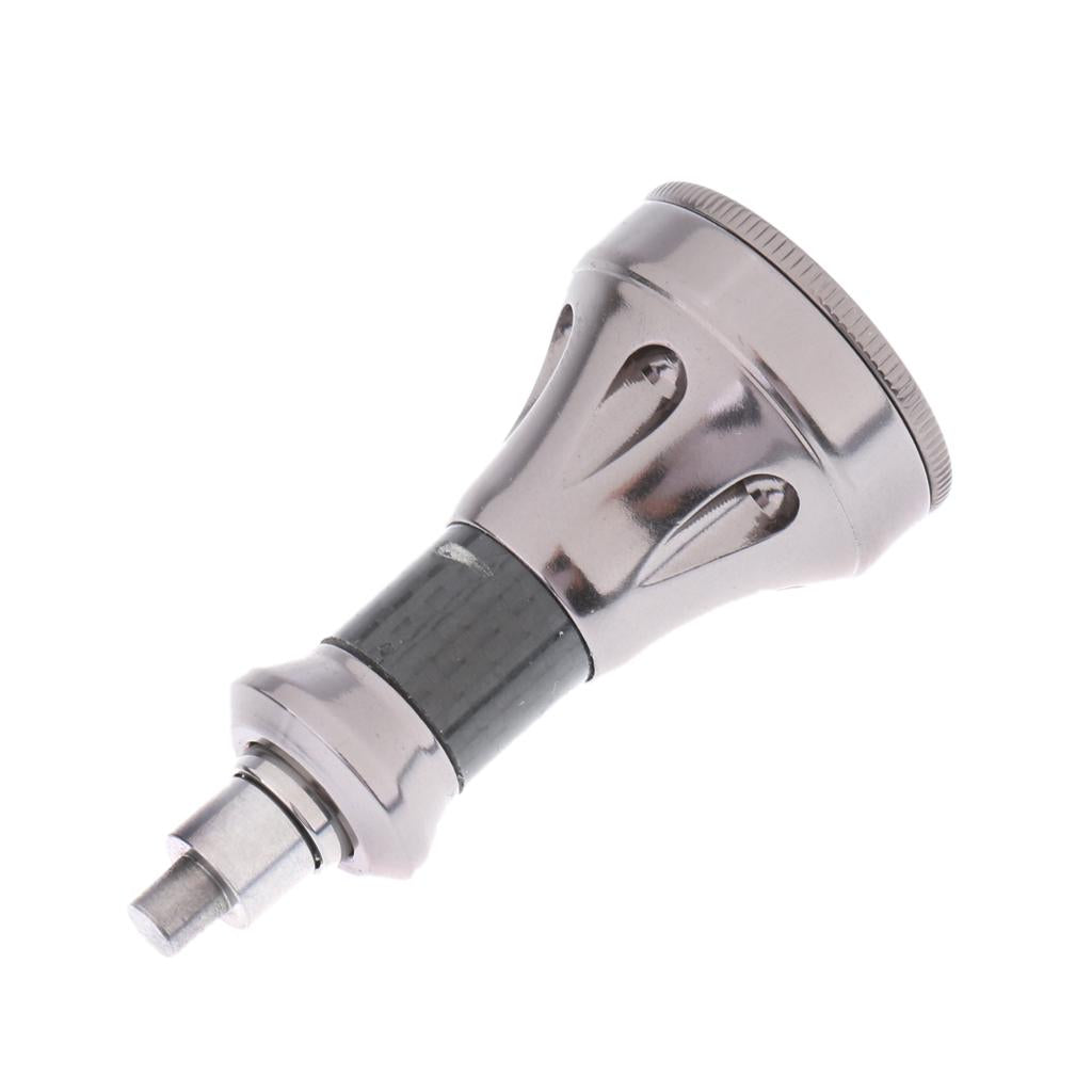 Power Knob Reel Handle Grip Handle Tackle Tool for Fishing   Silver