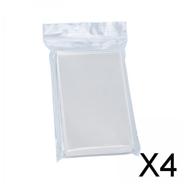4x50x Card Sleeves Durable Card Protectors for Board Games Accessories Unsealed 6.1cmx8.8cm