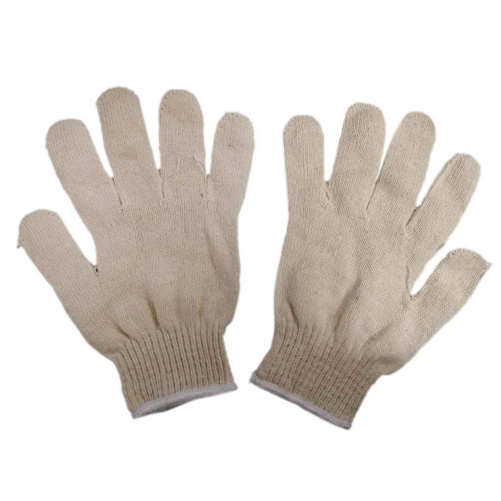 Cotton Thread Labor Protection Work Gloves Welding Gloves Carrying Non-skid B