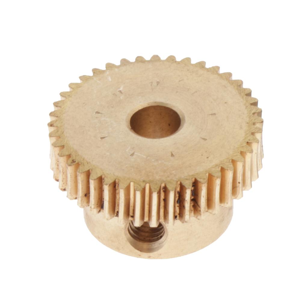 0.5 Modulus Brass Gear 20-60 Tooth for Drive Gear Box Worm Wheel 40 Tooth