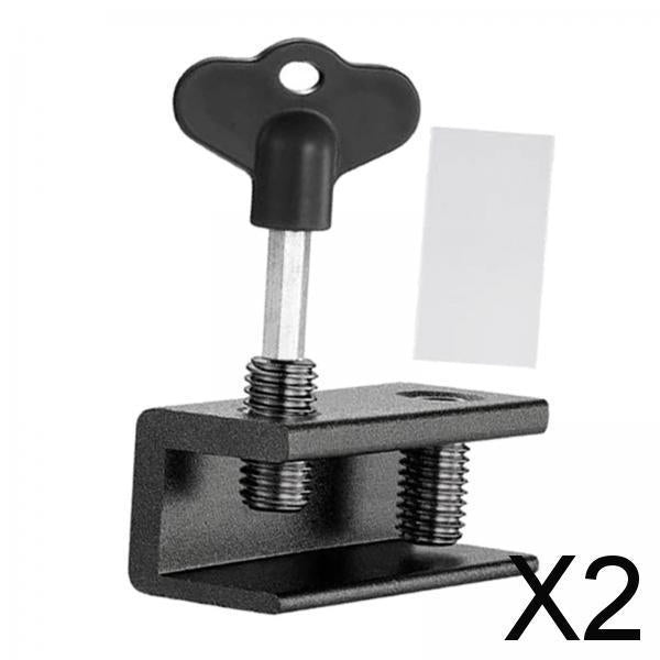 2xWindow Lock Door Lock Children Hardware Slide Stopper Limiter Window Stopper