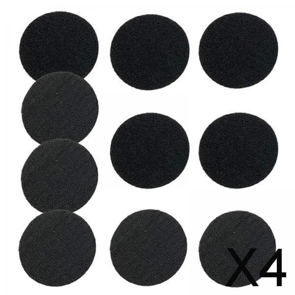 4x10Pcs Pads Anti Slip Washable Invisible for Bed Sheet Sofa Cushion Chairs