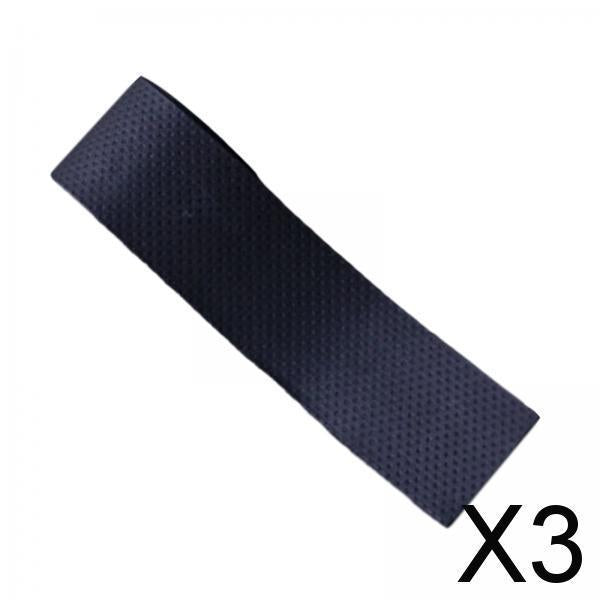 3xTennis Badminton Racket Grip Tape Table Tennis AntiSlip Grip Handle Tape Black