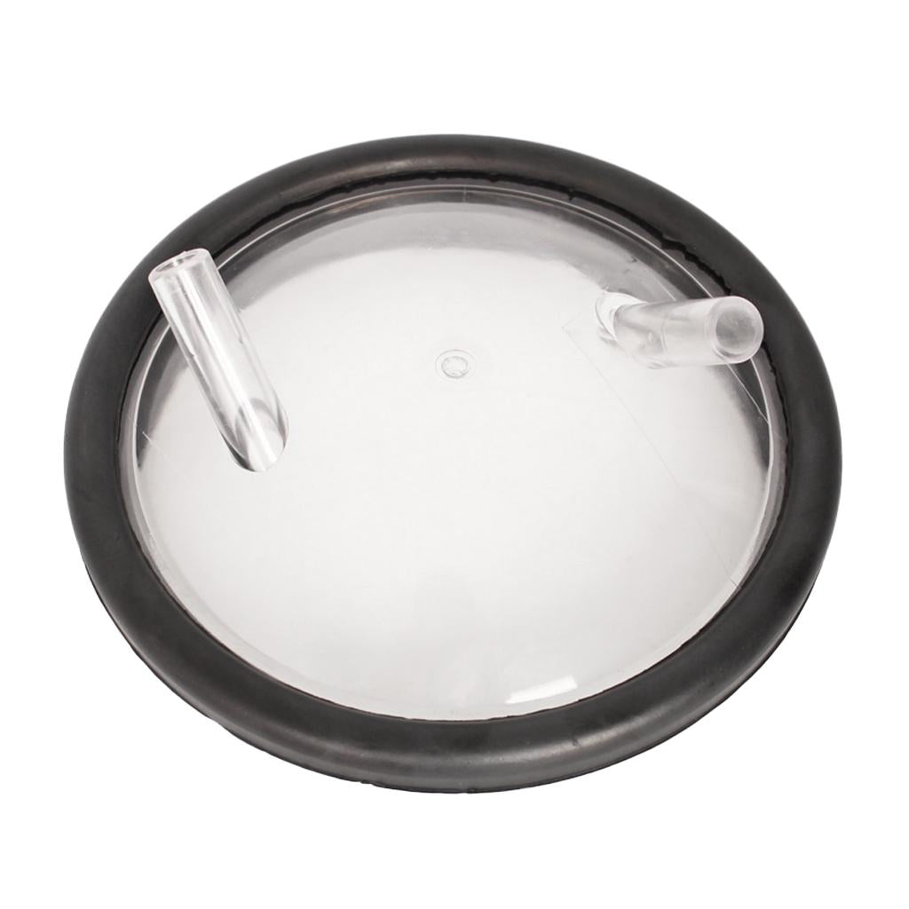 Plastic Transparen Milk Bucket Pail Lid Gasket Cover