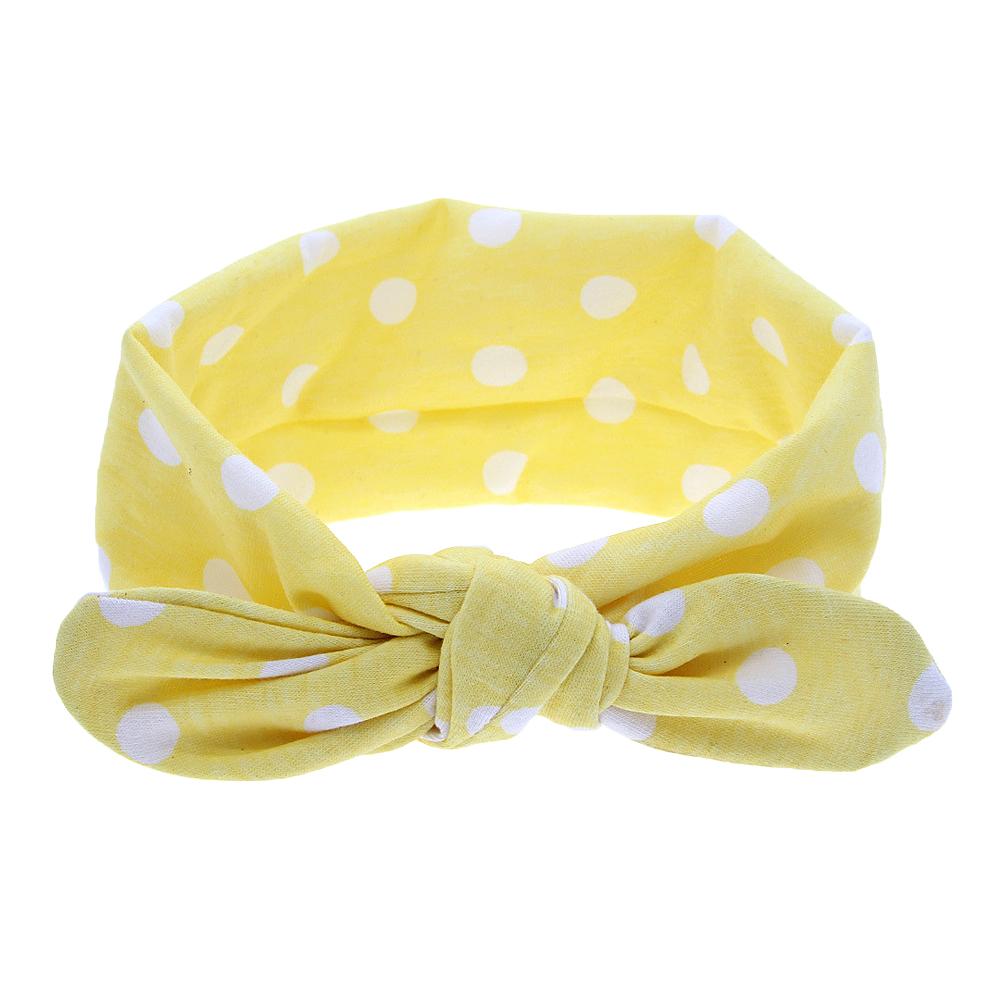 Cute Rabbit Ears Headband Baby Infant Children's HeadBand Yellow