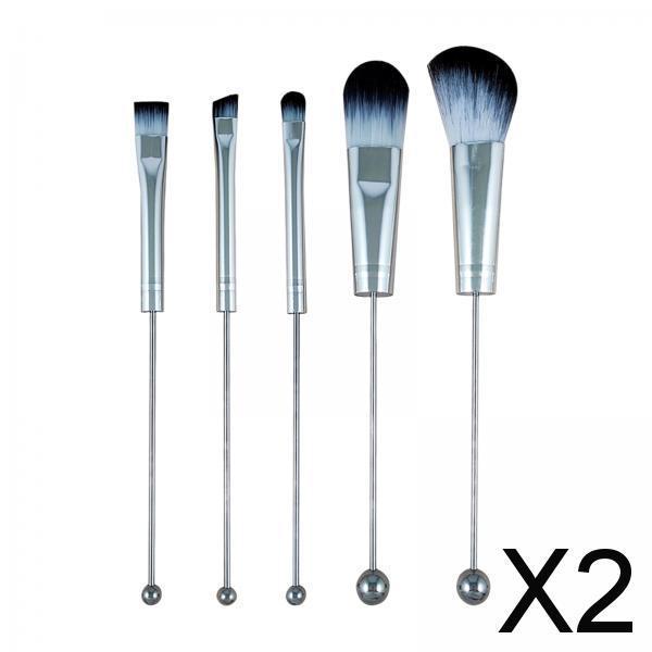 2x5Pcs Eye Makeup Brush Set DIY Exquisite Premium for Girlfriend Bestie Sister