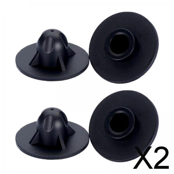 2x4x Furniture Foot Covers Camping Chair Foot Cap Replacement Chair Leg Cover Pipe Diameter 15mm