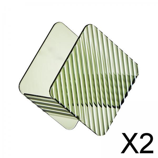 2xSink Rack Bathroom Accessories Punch Free Mounted Kitchen Sink Caddy Organizer green