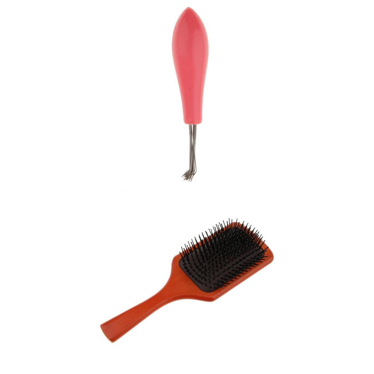 Air Cushion Scalp Massage Hairbrush Hair Care Wooden Detangling Comb&Cleaner