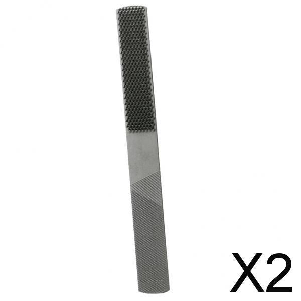 2xDouble Sided Wood Rasp File Carving Stick Making Carpentry Woodworking Tool