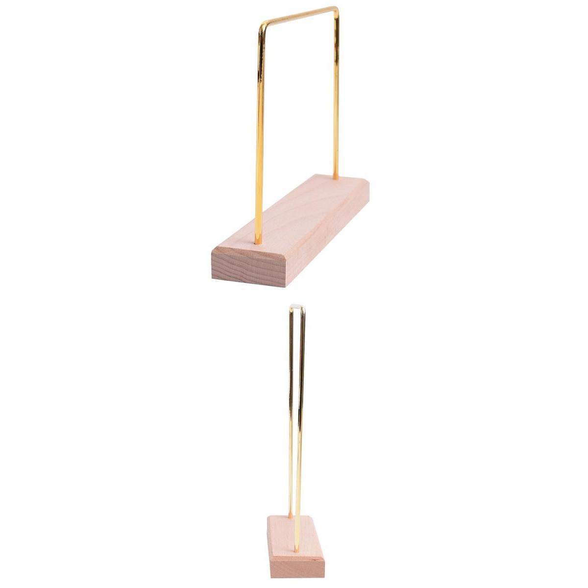 2pcs Jewelry Display Rack Stand Holder Earrings Hanging Organizer Showcase
