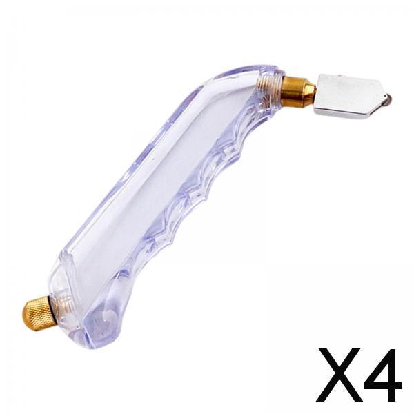 4x Glass Cutter Diamond Glass Cutting Tool for Ceramics Glass Tile