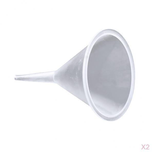 2 Pieces Small Plastic Funnels For Diffuser Bottle Mini Liquid Oil Funnels