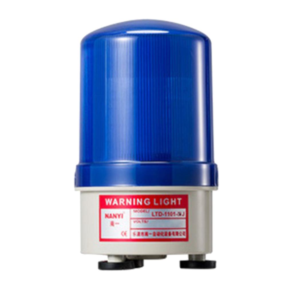 Voiced Signal Light LTD-1101J Industrial Emergency Warning Alarm 24V Blue