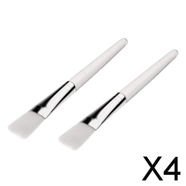 4x2 Pieces Facial Eyes Mask Brush Mask Mud Mixing Makeup Brushes Set