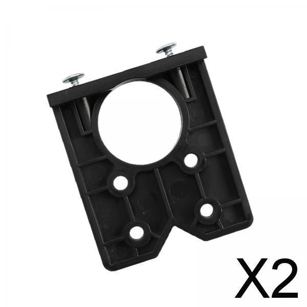 2xHinge Boring Jig Wood Furniture Hole Jig Guide for Carpenter Woodworking Black