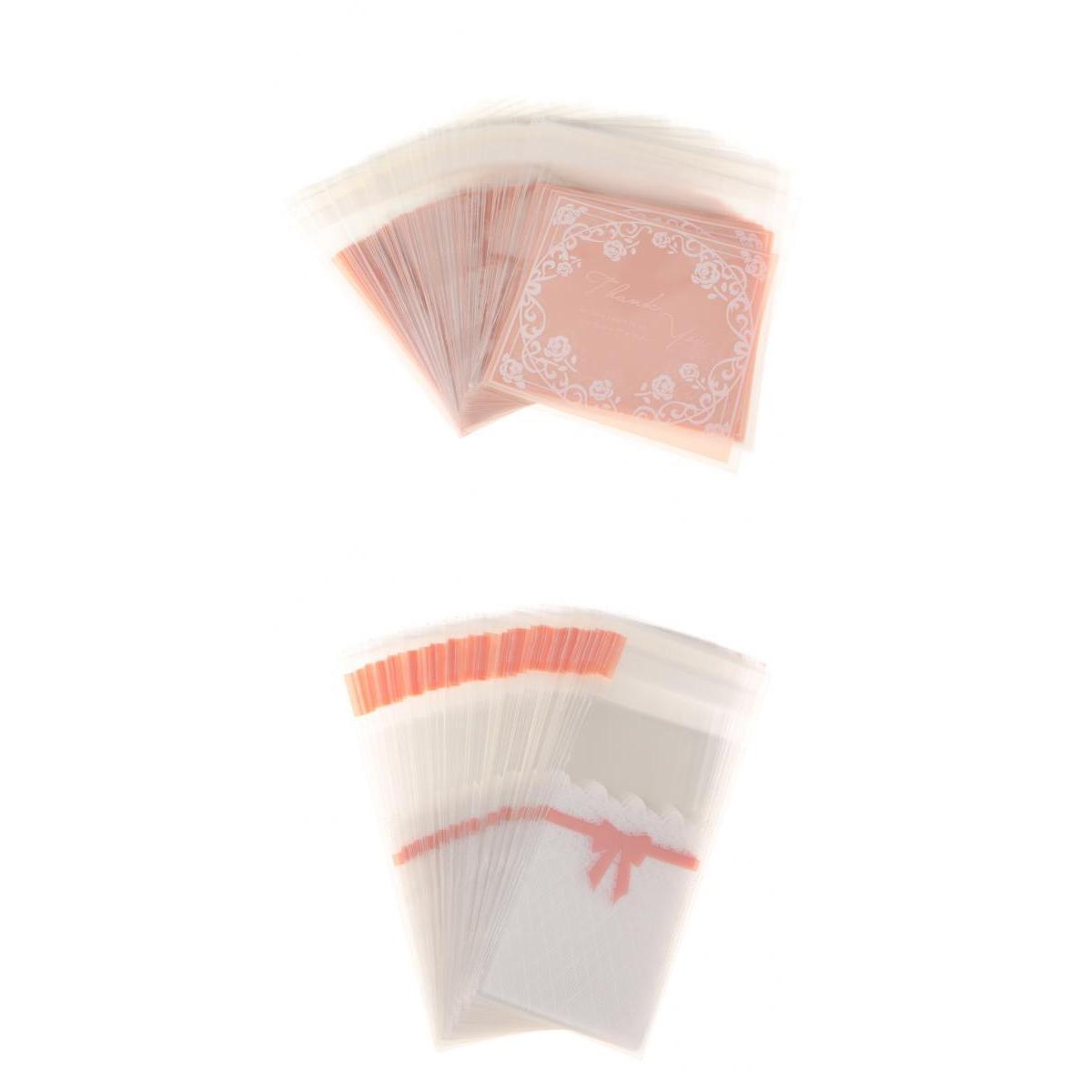 200Pcs Cellophane Gift Bags Lipstick Cookie Candy Party Bags