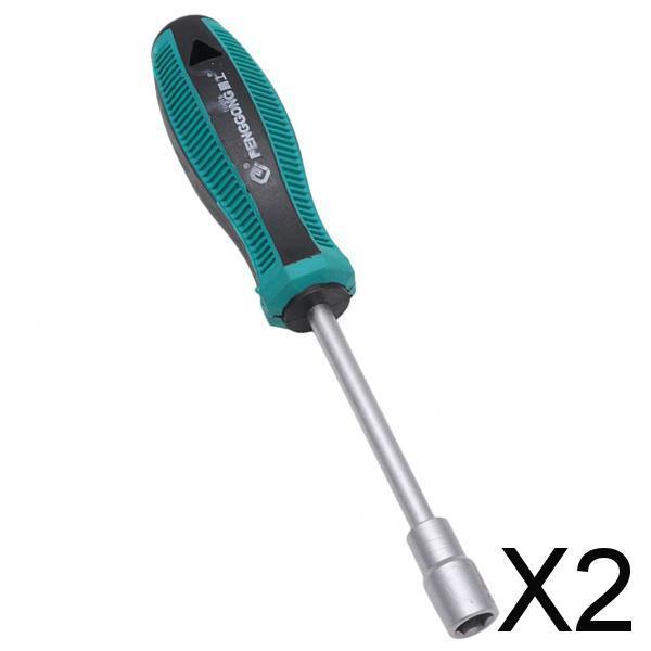 2x3mm Metal Socket Driver Wrench Screwdriver Hex Nut Key Nutdriver Hand Tool 9.0mm